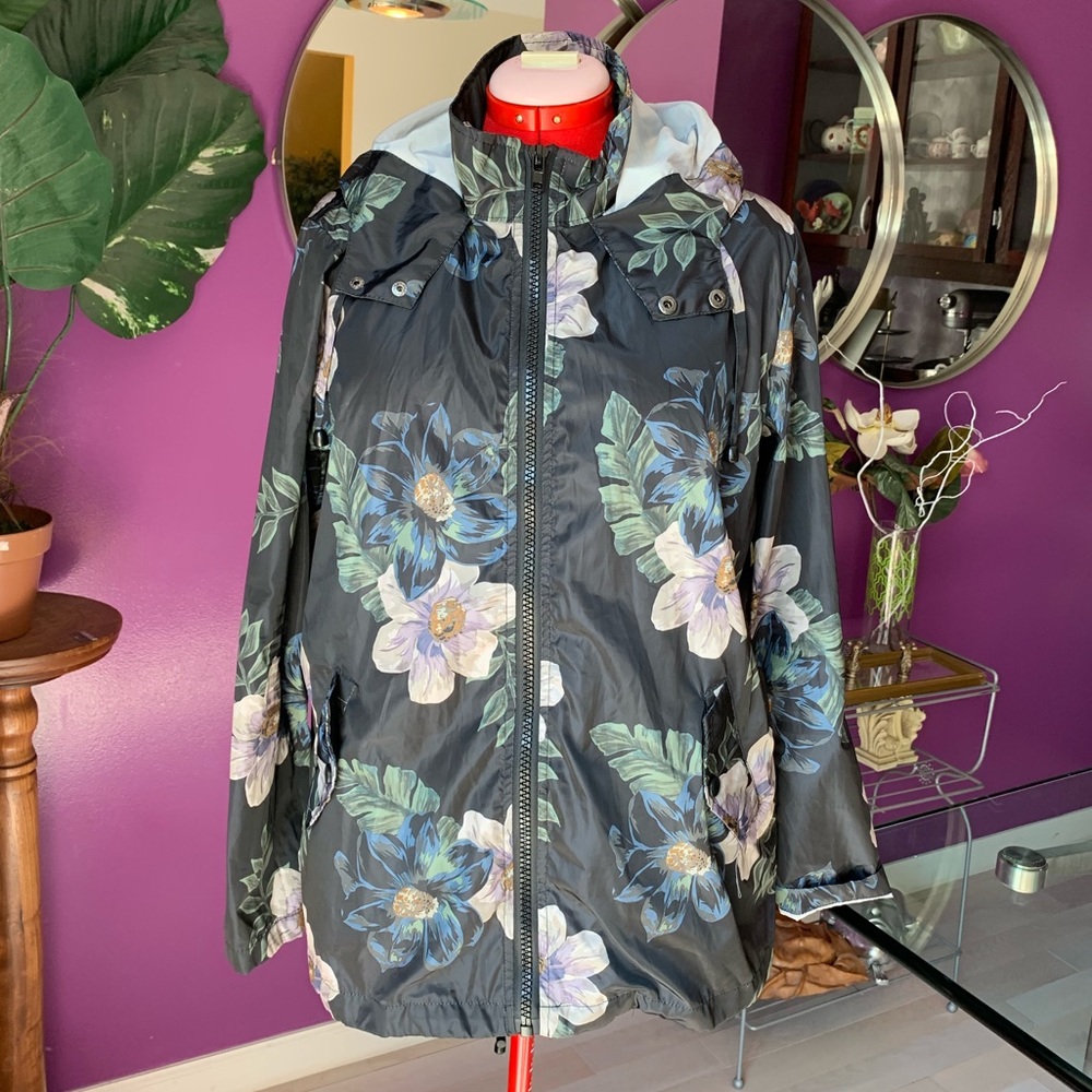 Floral Windbreaker